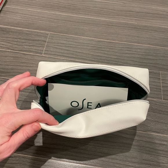 OSEA White Cosmetic Bag - Picture 7 of 10